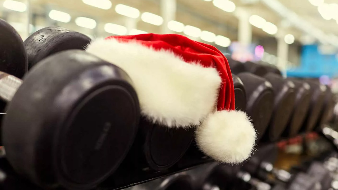 Avoiding Holiday Weight Gain - 9 Effective Tactics dumbbells